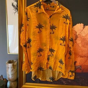 Coniglio Palm Beach Cotton Voile Button Down